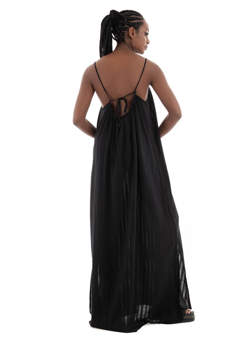 August Maxi Dress - Black