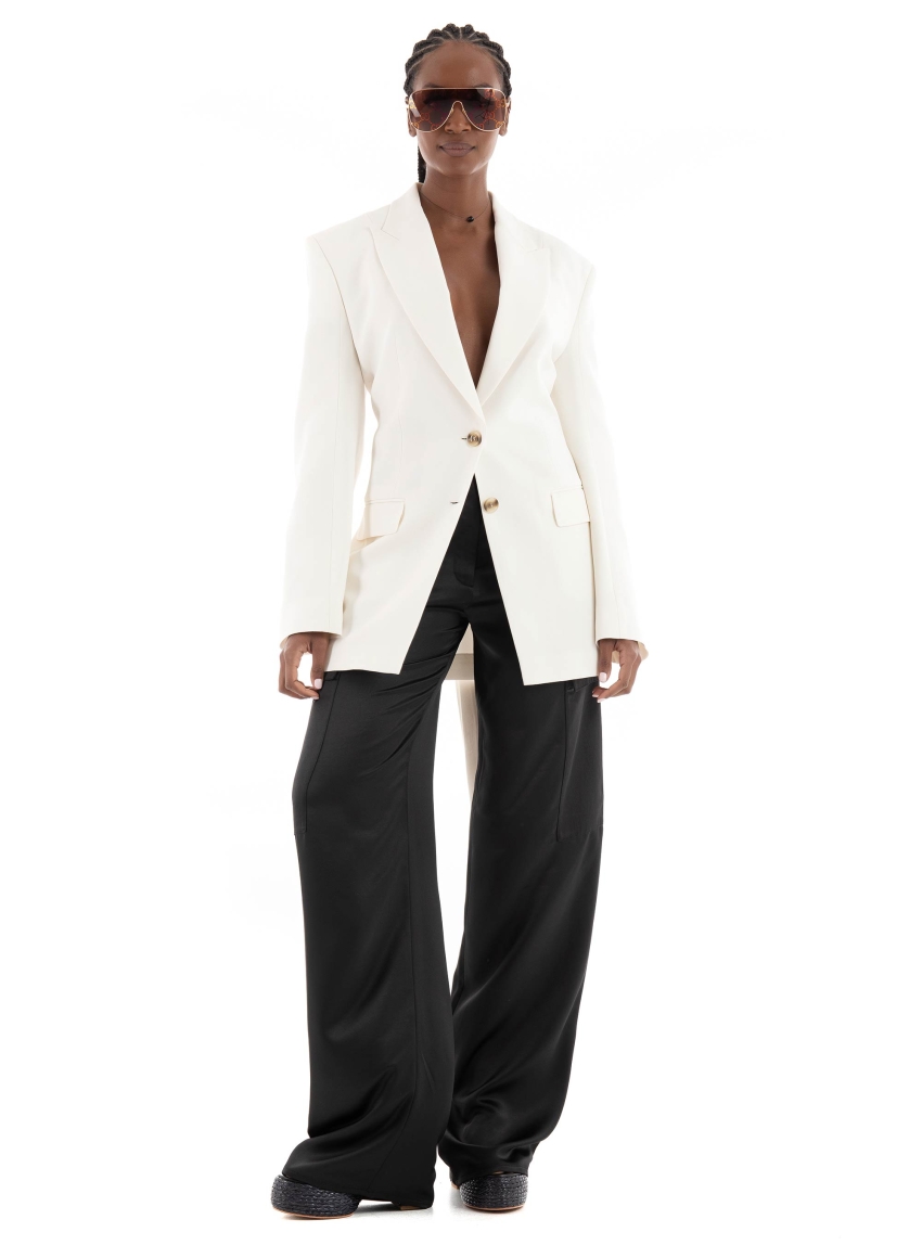 BOSS Blazer Jabuckle1 - Off White
