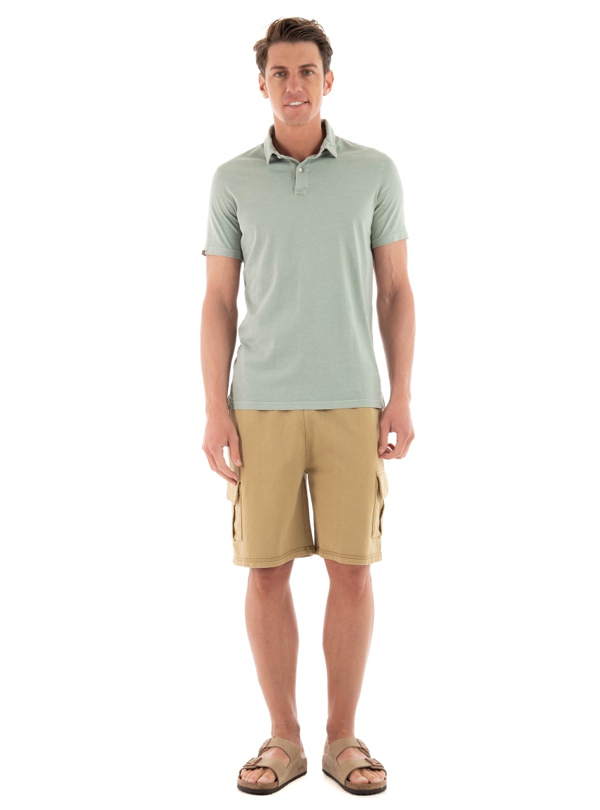 Superdry D2 Bout Studios Polo Shirt - Light Green
