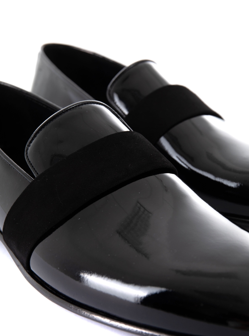 Per La Moda Slip On Shoes - Black
