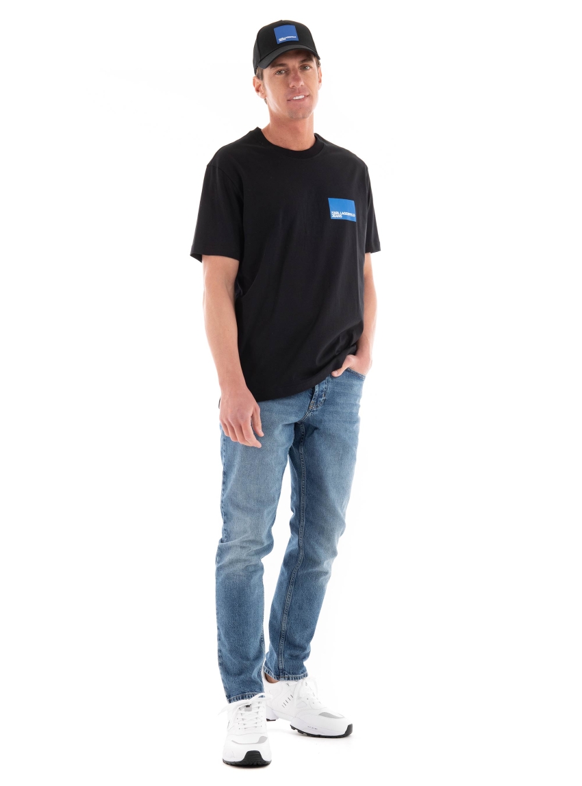 Karl Lagerfeld Jeans Tapered Jeans - Dark Blue