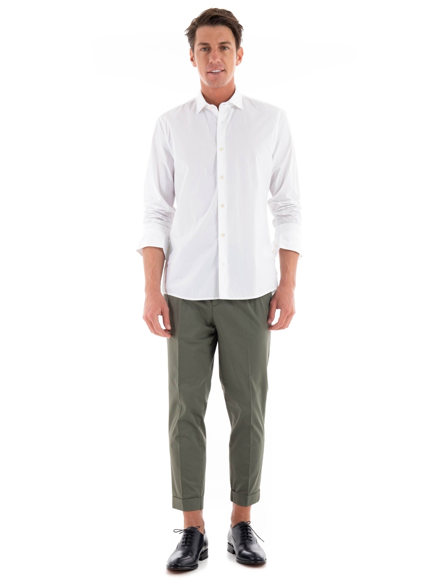 Marc O Polo Spread Collar Shirt - White
