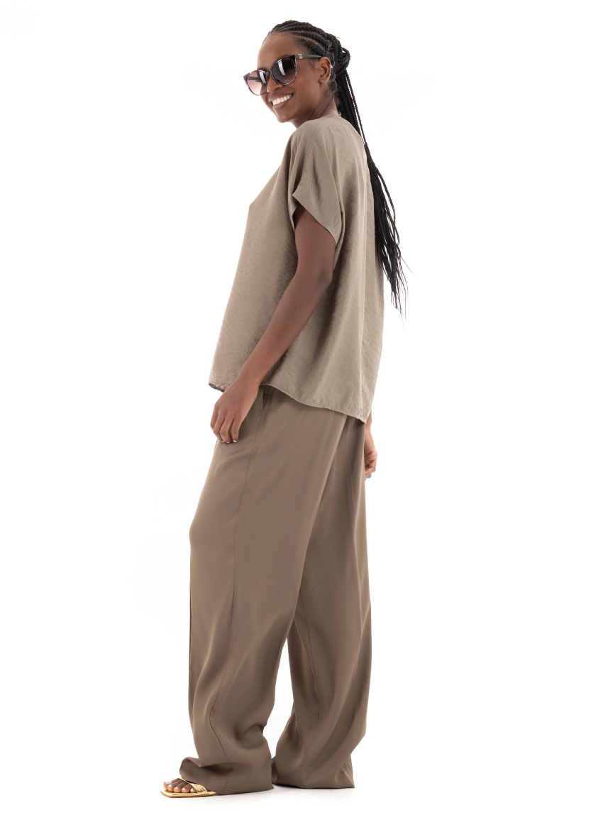 Marc O Polo Regular Fit T-Shirt - Brown