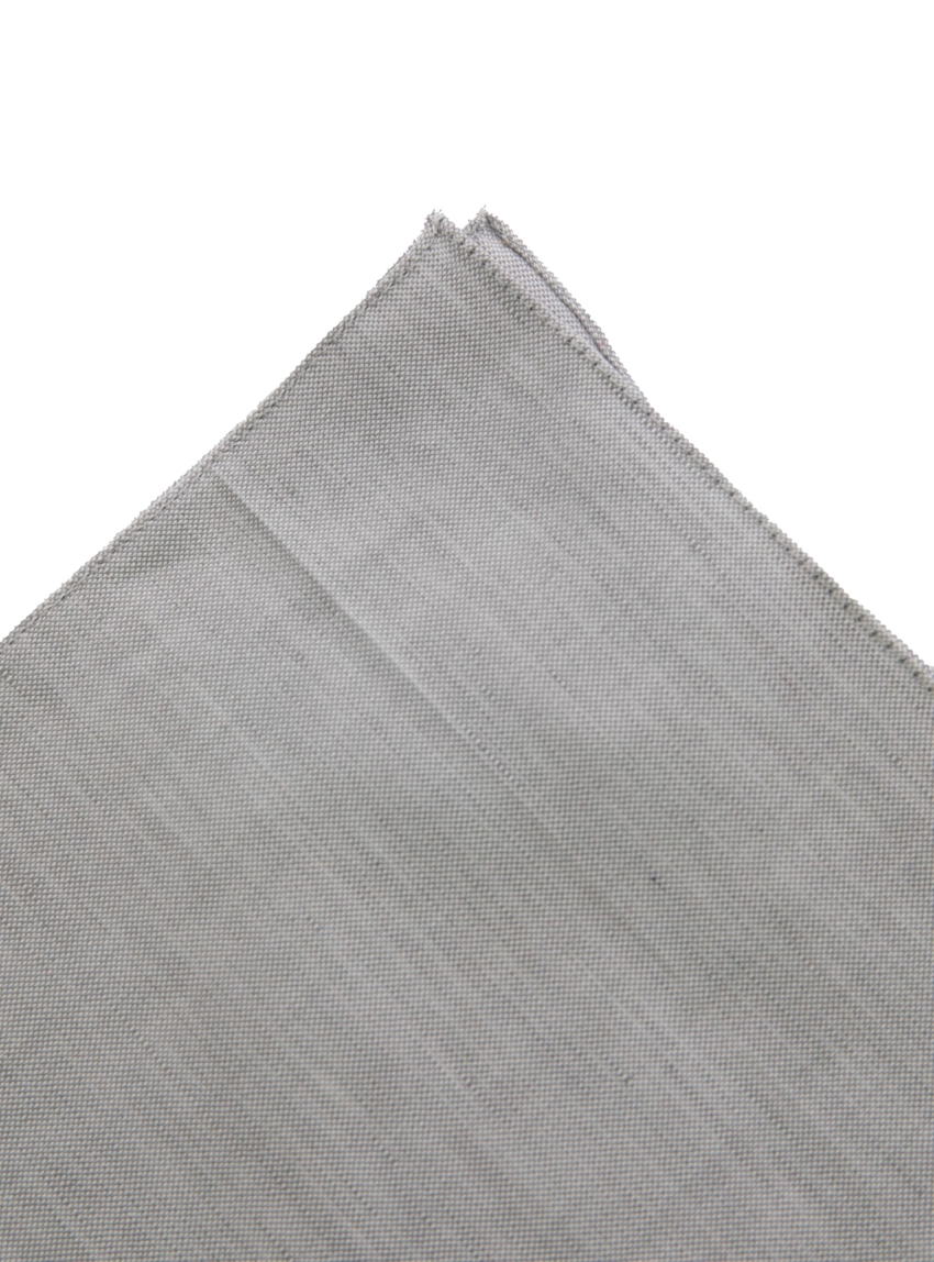 HUGO Pocketsquare 33x33cm - Light Grey