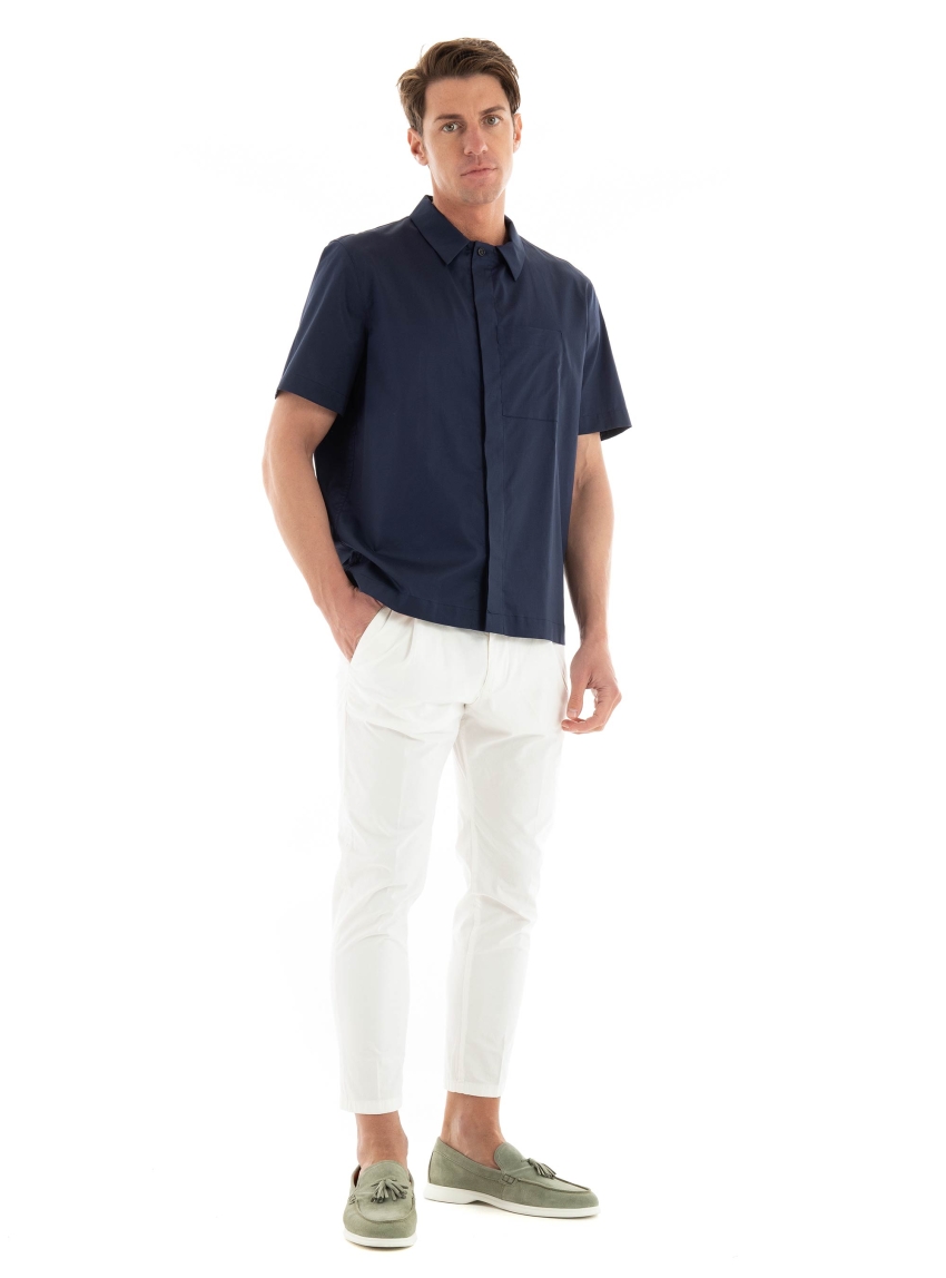 Drykorn Teed Casual Shirt - Blue