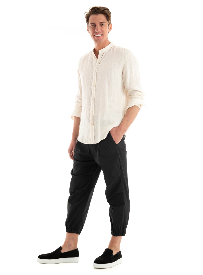 Drykorn Tarok Casual Linen Shirt - Brown