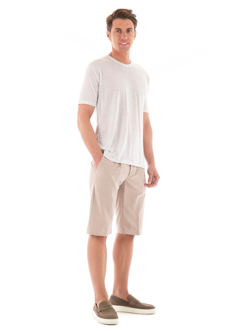 Paul Miranda T-Shirt - Light Grey Melange