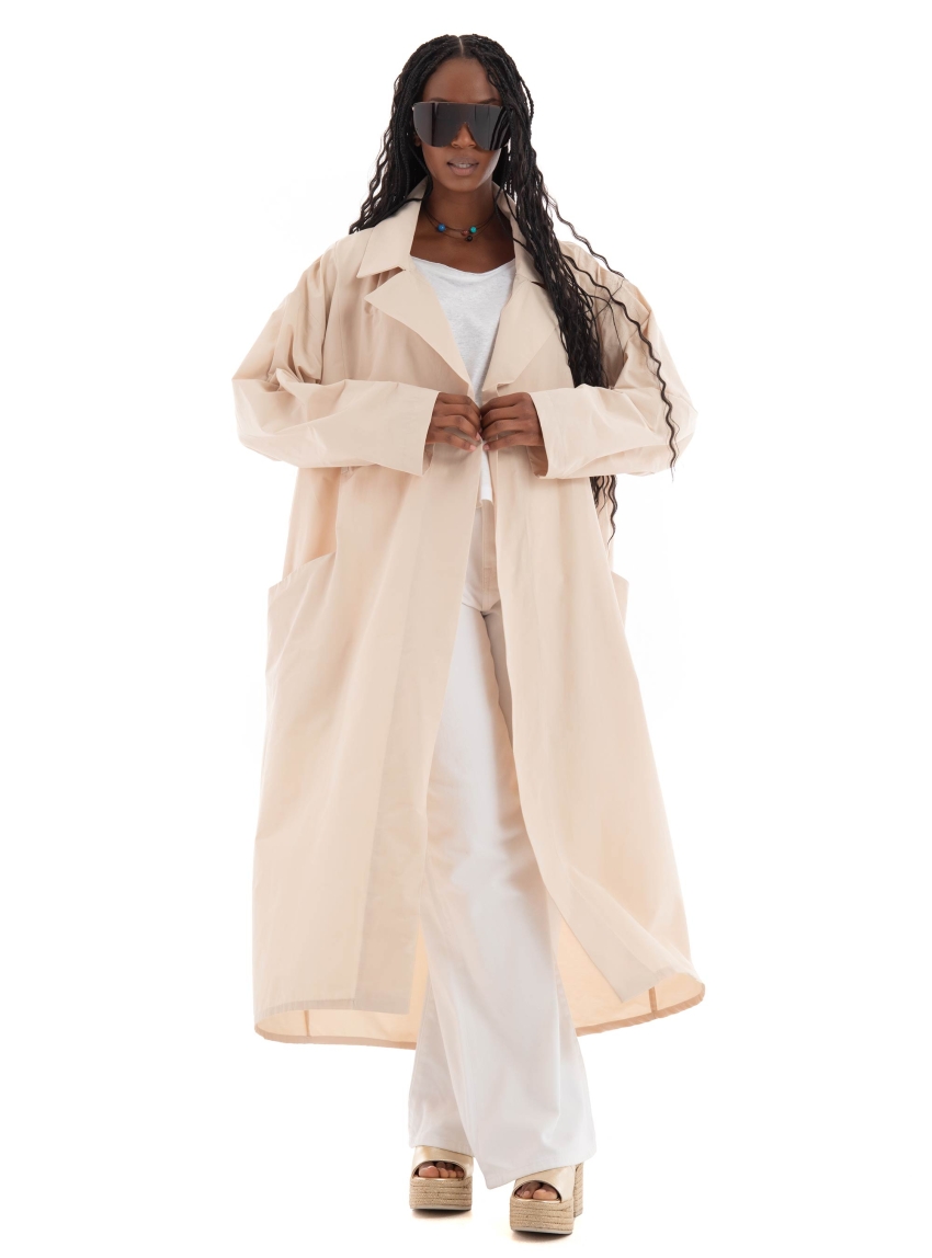 Collectiva Noir Diana Coat - Beige