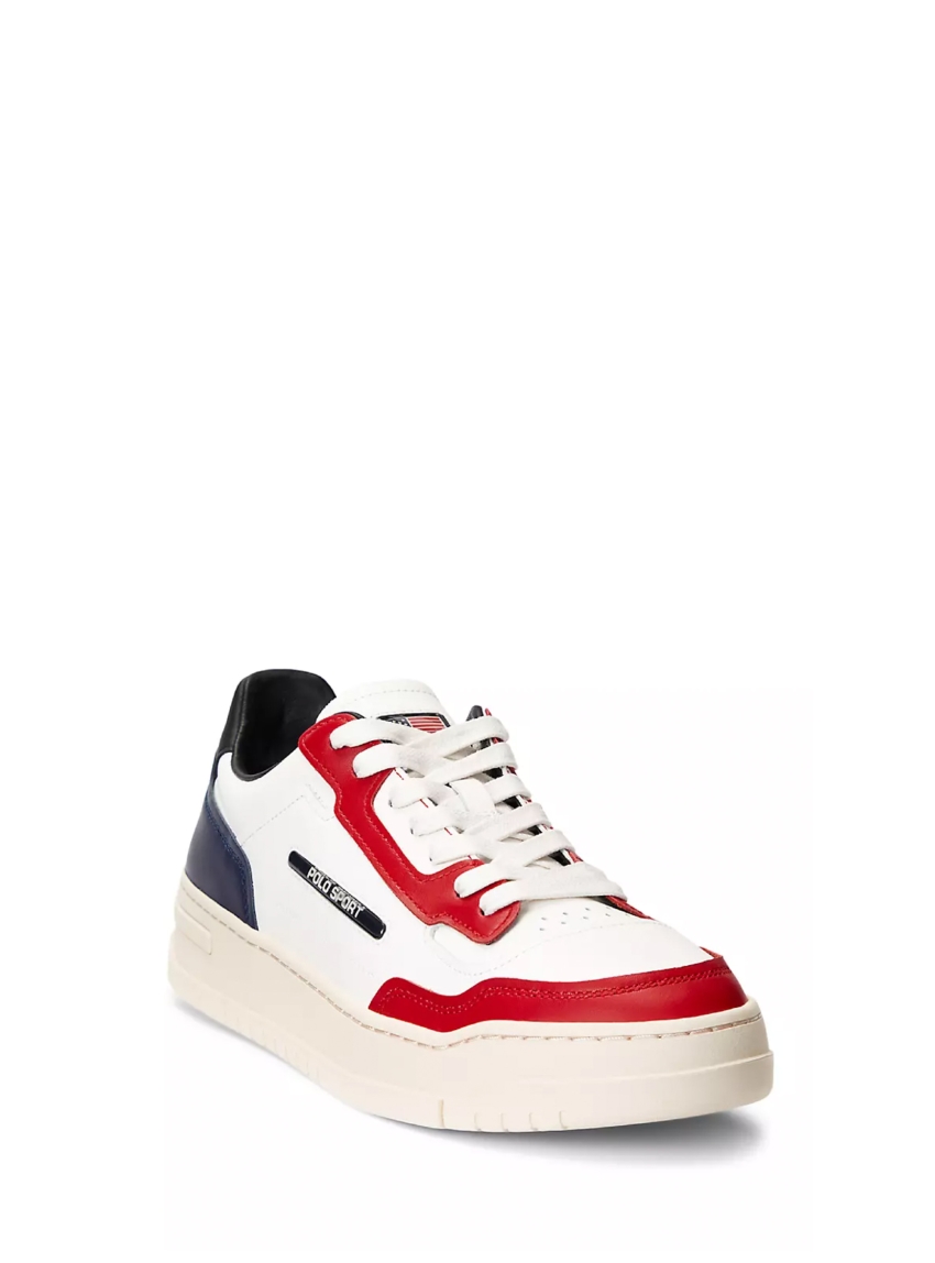 Polo Ralph Lauren PS 300 Low Top Lace Sneakers - White