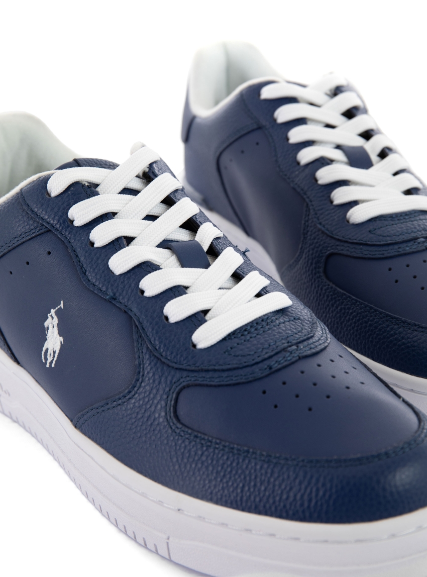 Polo Ralph Lauren Masters CRT Low Top Lace Sneakers - Blue