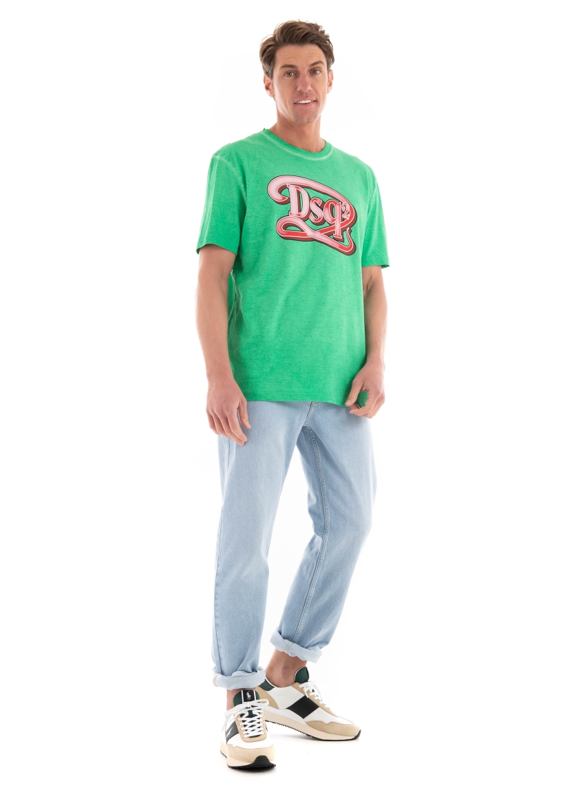 Dsquared Regular Fit T-Shirt - Green