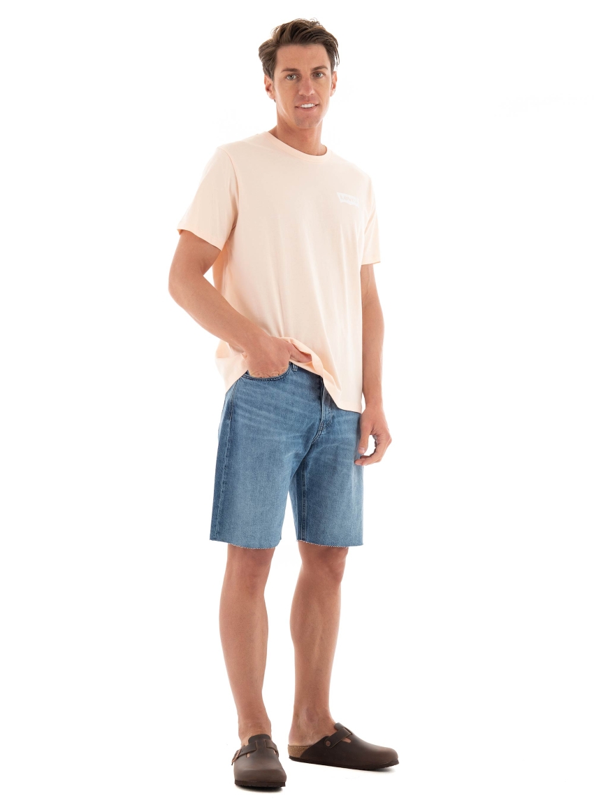 G-Star Dakota Raw Edge Denim Shorts - Medium Aged Denim