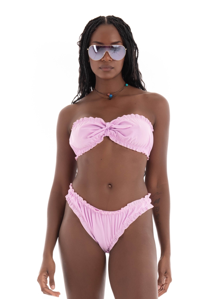 Vero Moda Skye Swim Bandeau - Lavender