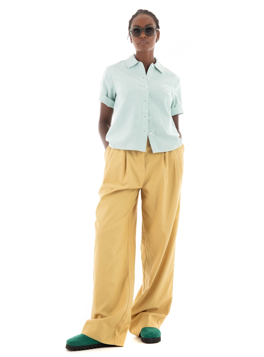 JJXX Siva Oxford Shirt - Light Aquamarine