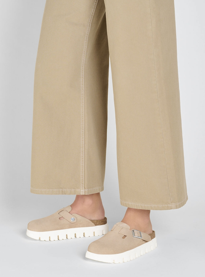 Birkenstock X Papillio Boston Chunky Narrow Fit Sandals - Light Beige