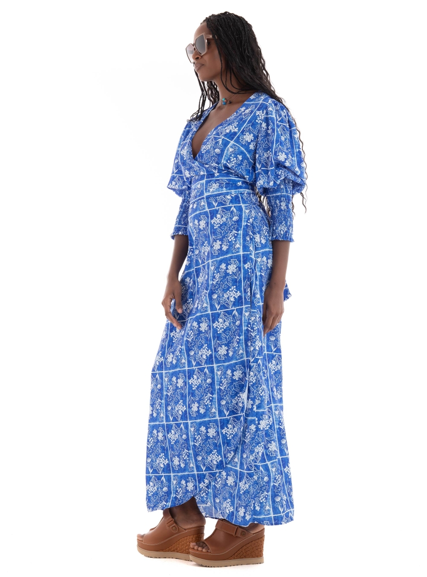 Glamorous Dress  - Blue