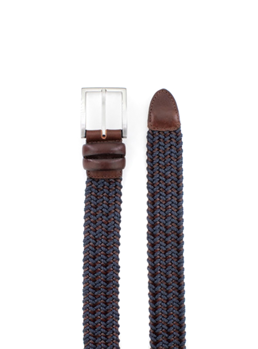 Campus Braided Belt - Blue