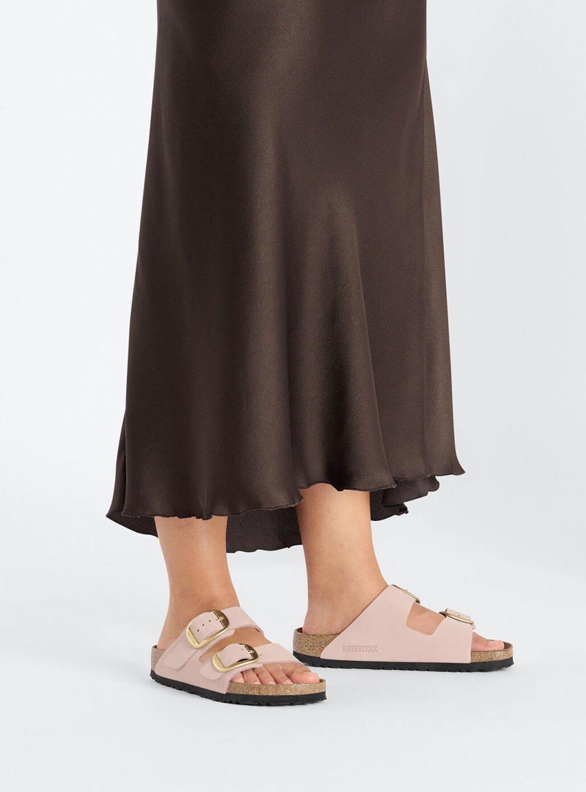 Birkenstock Arizona Big Buckle Narrow Fit Sandals - Light Pink