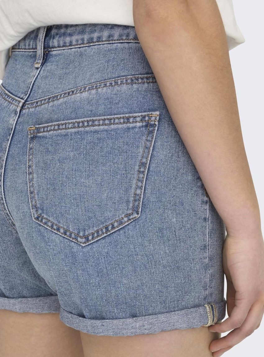 Only Phine Denim Shorts - Light Aged Denim
