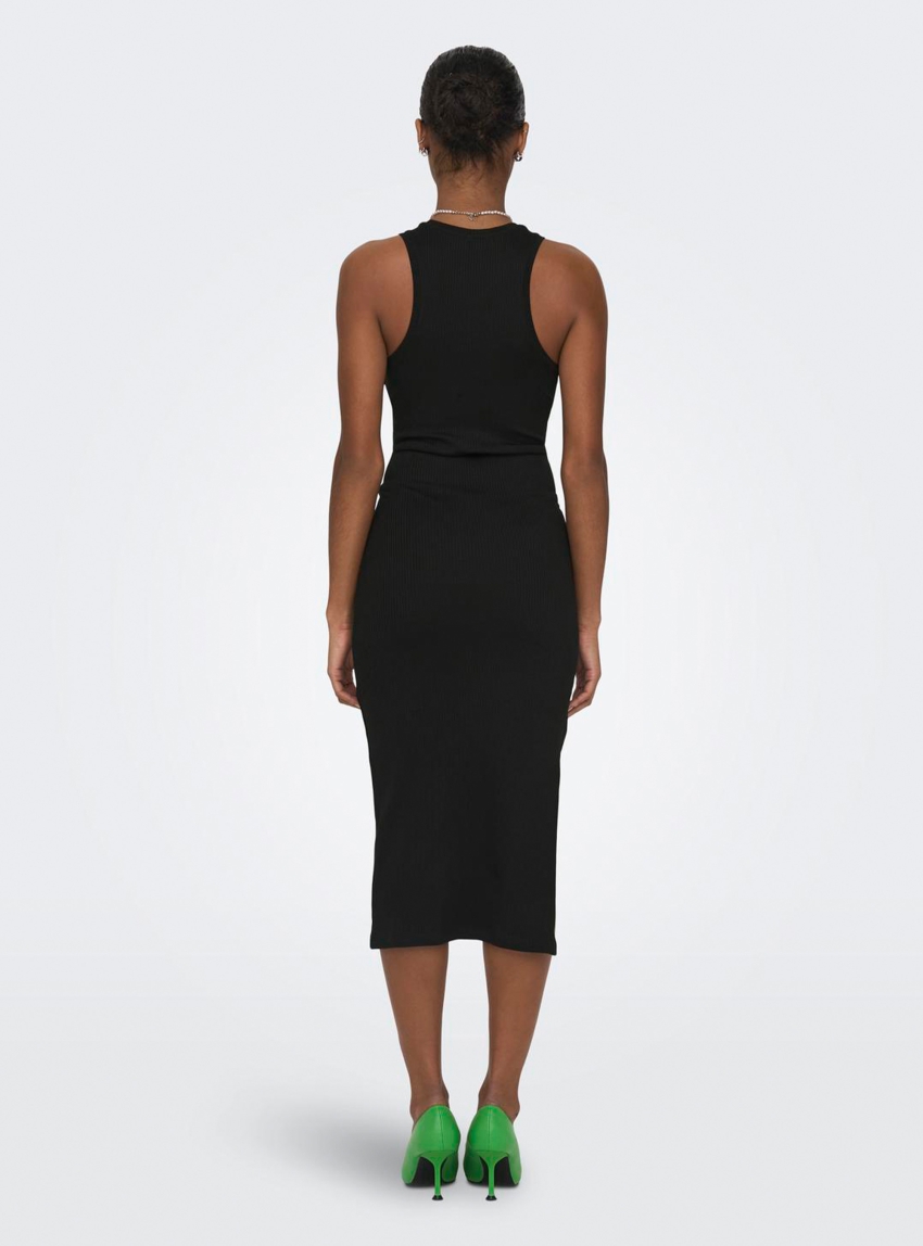 Only Belfast Midi Dress - Black