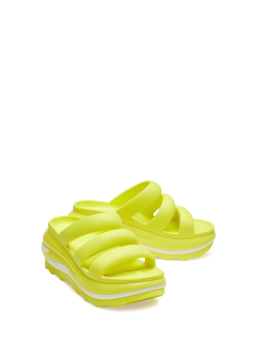 Crocs Mega Crush Triple Strap - Yellow