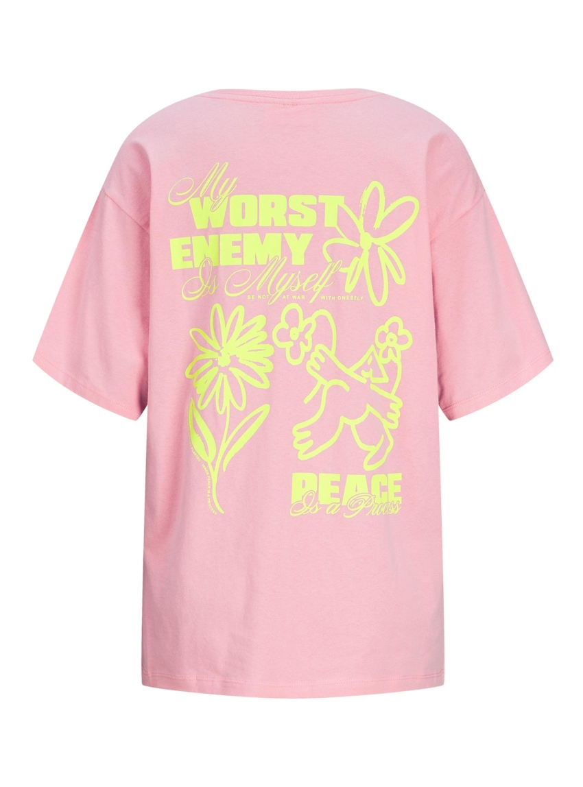JJXX Peyton Loose Tee - Pink