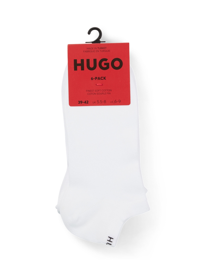 HUGO 6-Pack Socks AS UNI CC W - White