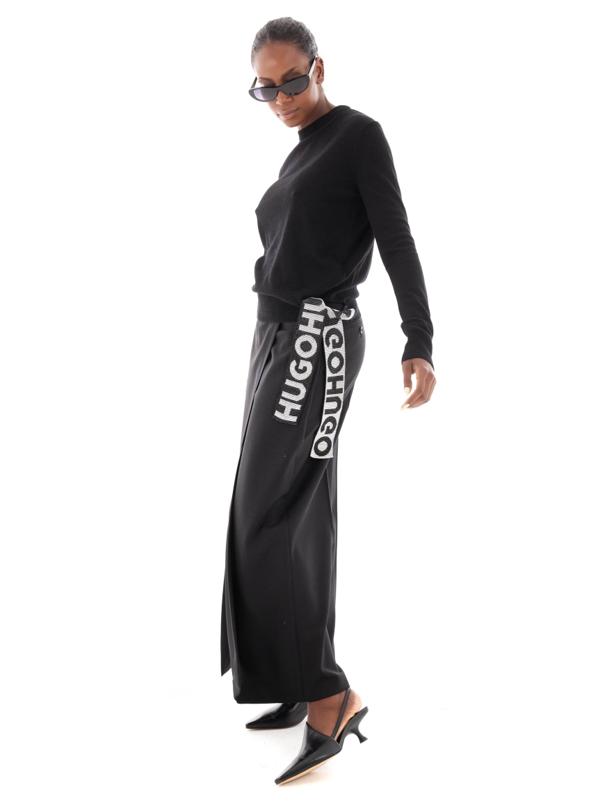 HUGO Knitted Top Stiel - Black