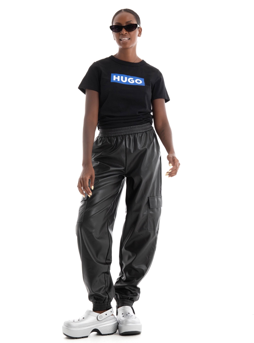 HUGO Regular Fit T-Shirt Classic Tee_B - Black