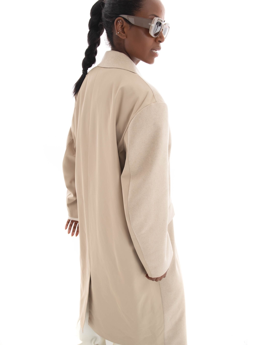 BOSS Coat Canoma - Light Beige