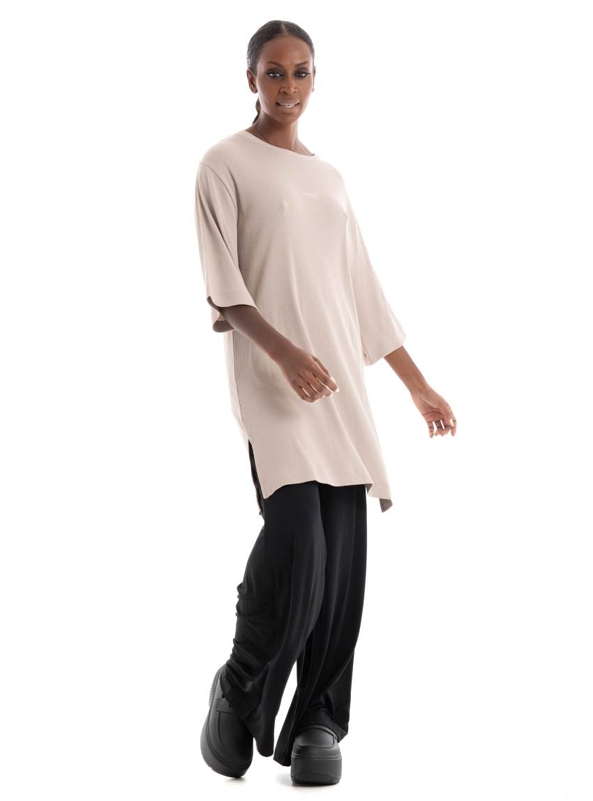 BOSS T-Shirt Dress Betty - Beige