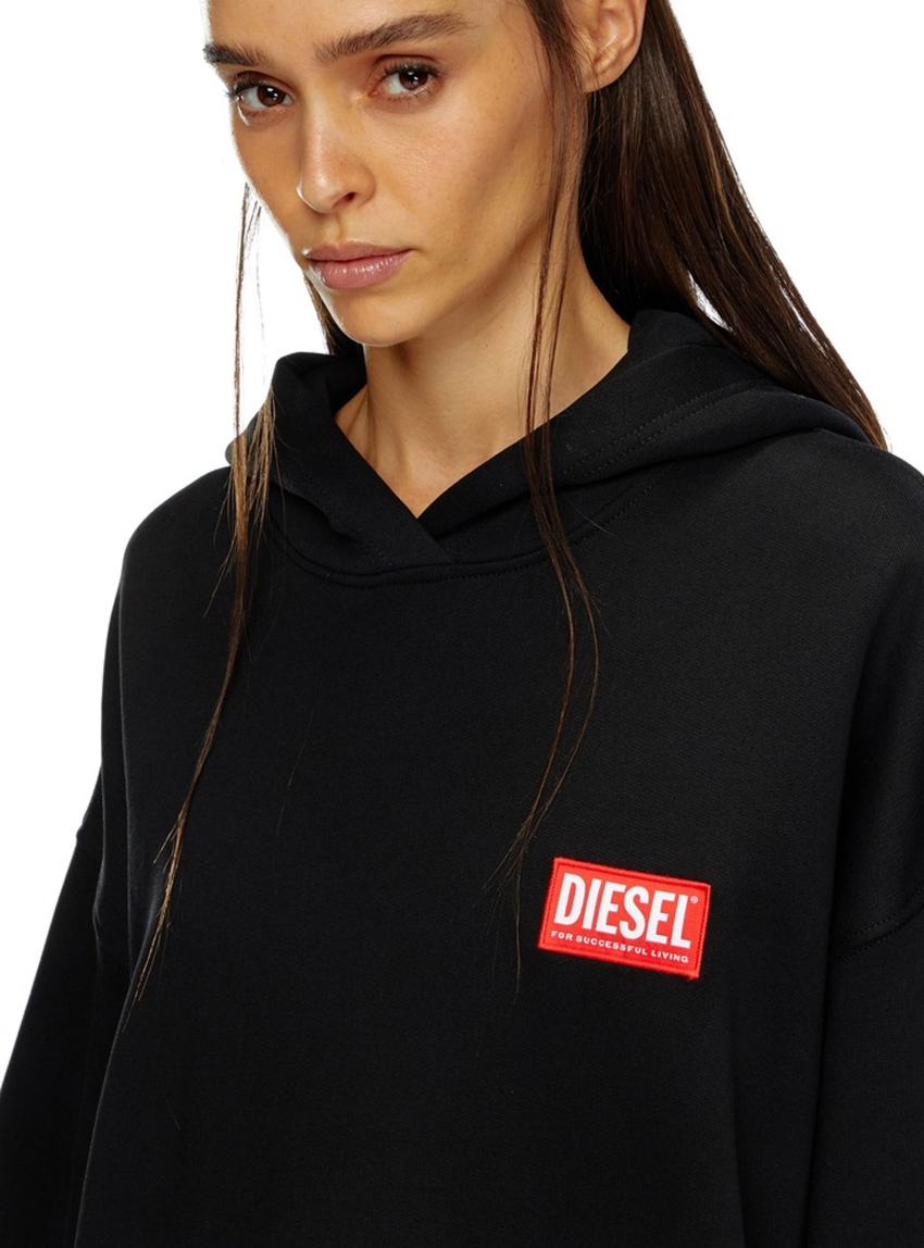 Diesel D-Boxt-Hood-Lab Dress - Black