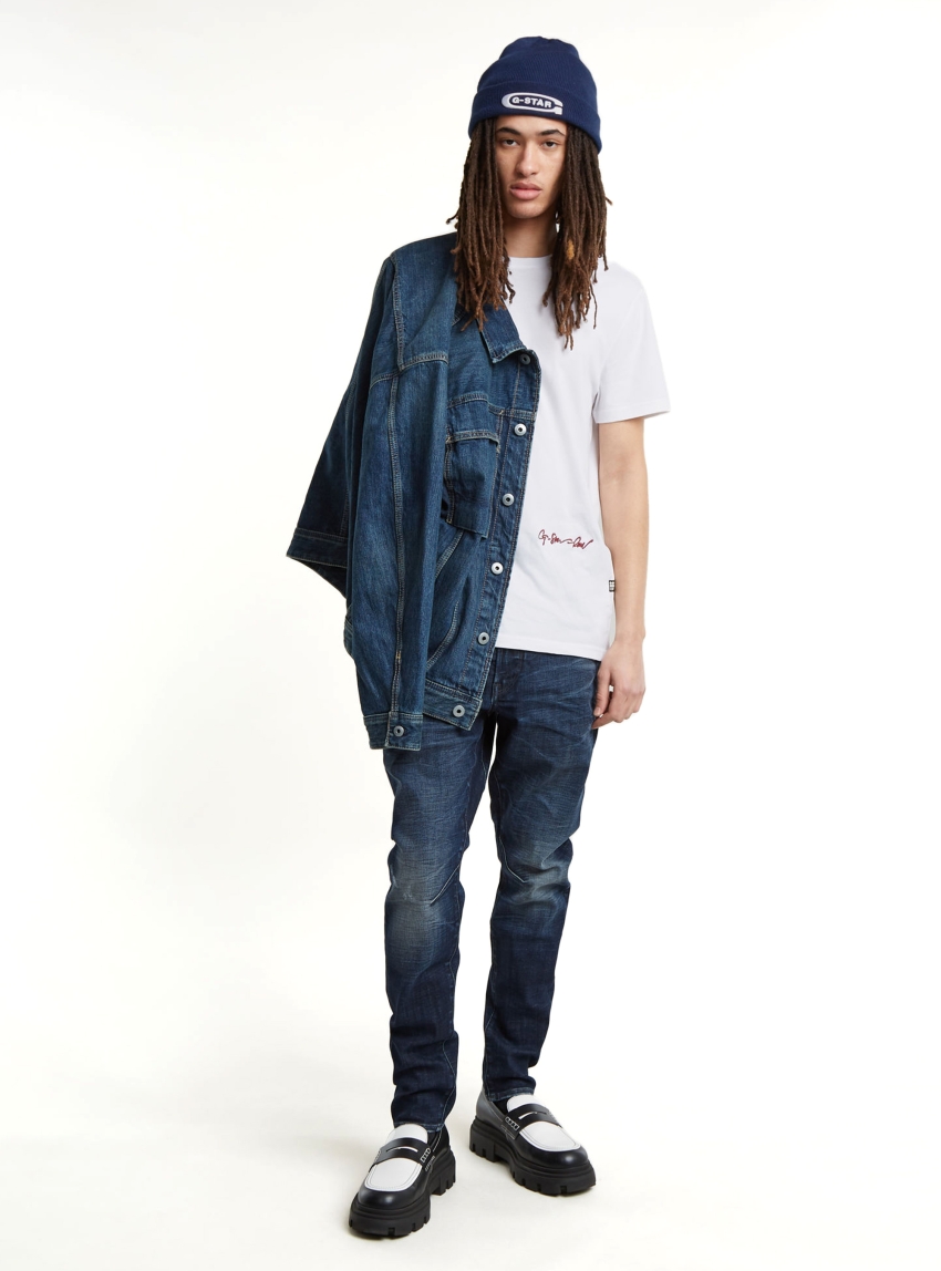 G-Star D-Staq 3D Slim Jeans - Dark Aged Denim