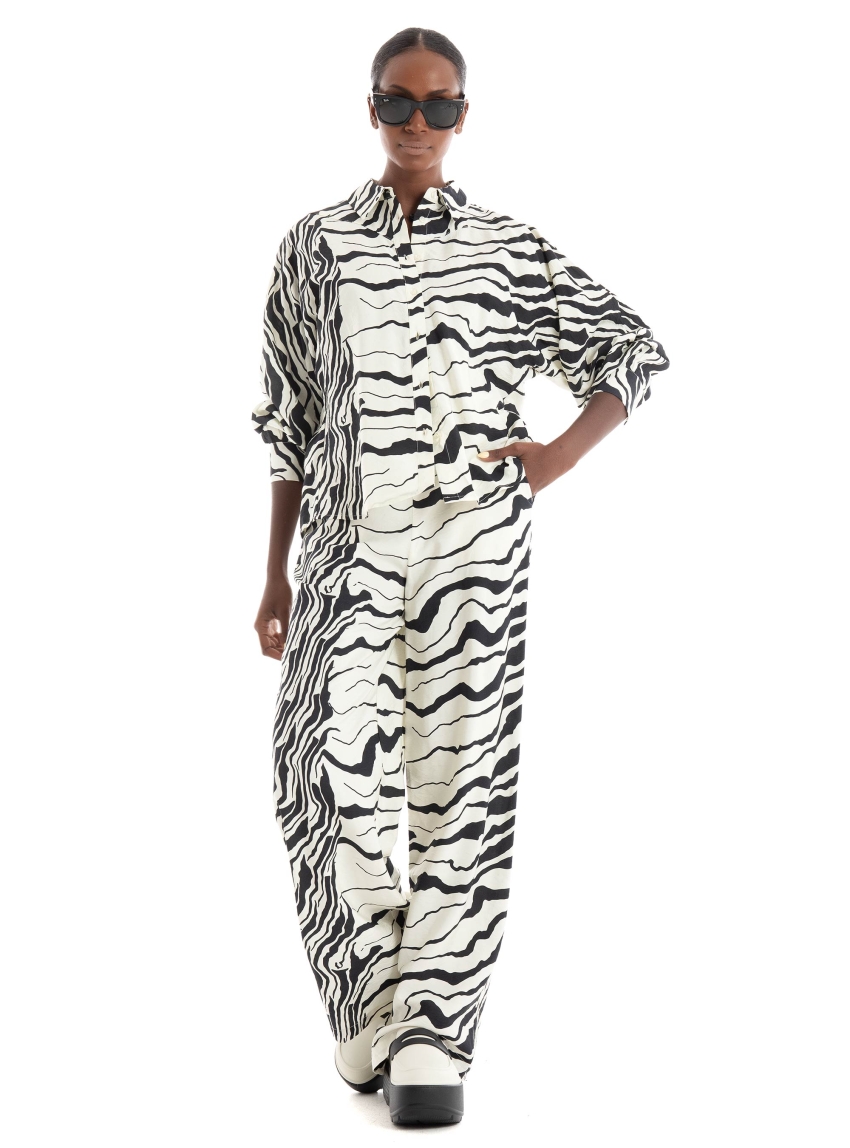 Only Cille Oversized Shirt - White