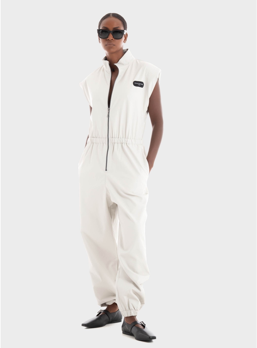 Collectiva Noir Blake Jumpsuit - Off White
