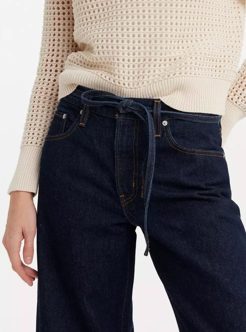 Levi's Xl Straight Jeans - Unwashed Denim