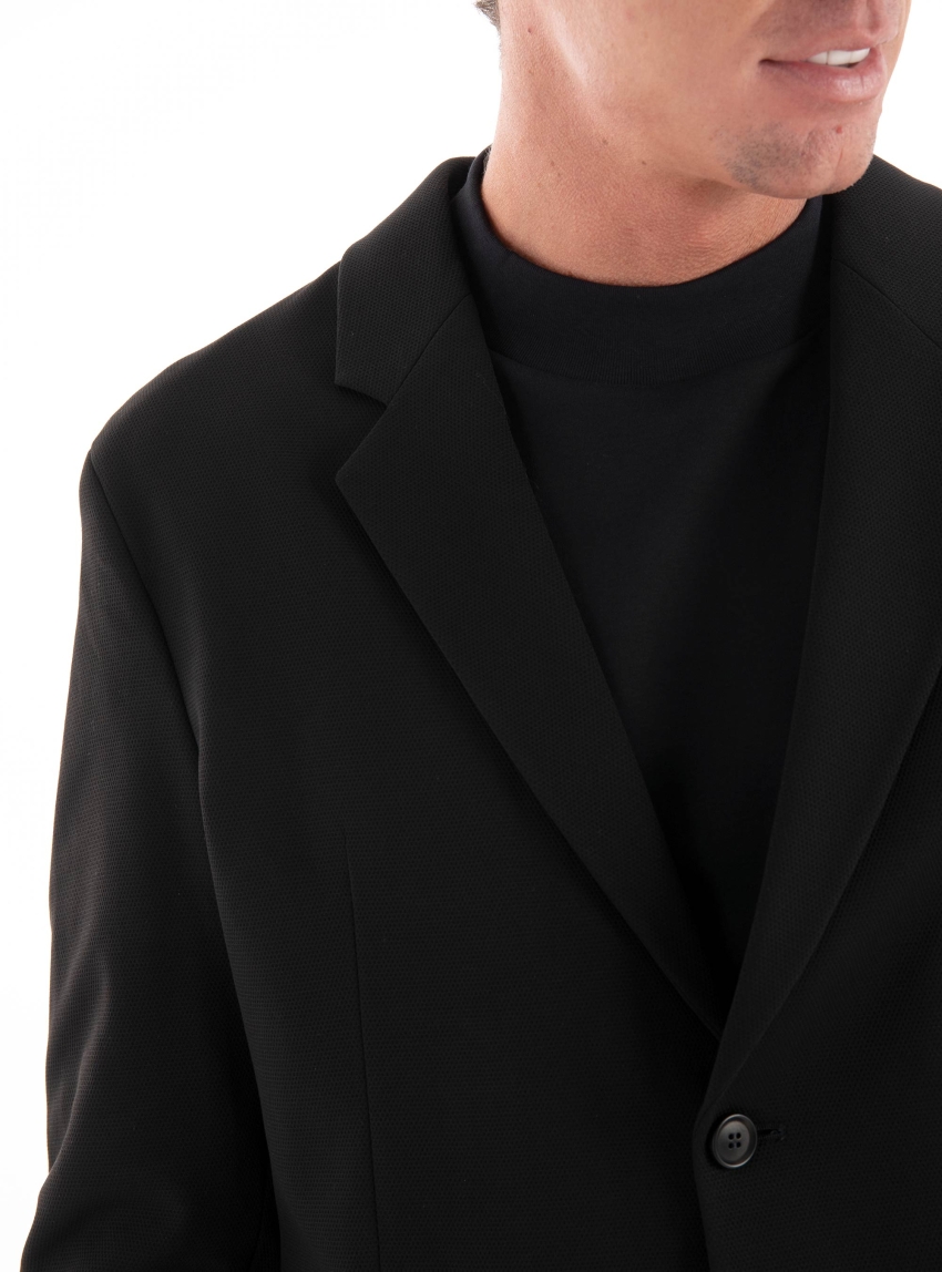 Drykorn Marls Regular Fit Blazer - Black