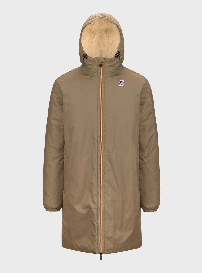 K-Way Le Vrai 3.0 Eiffel Orsetto Raincoat - Beige