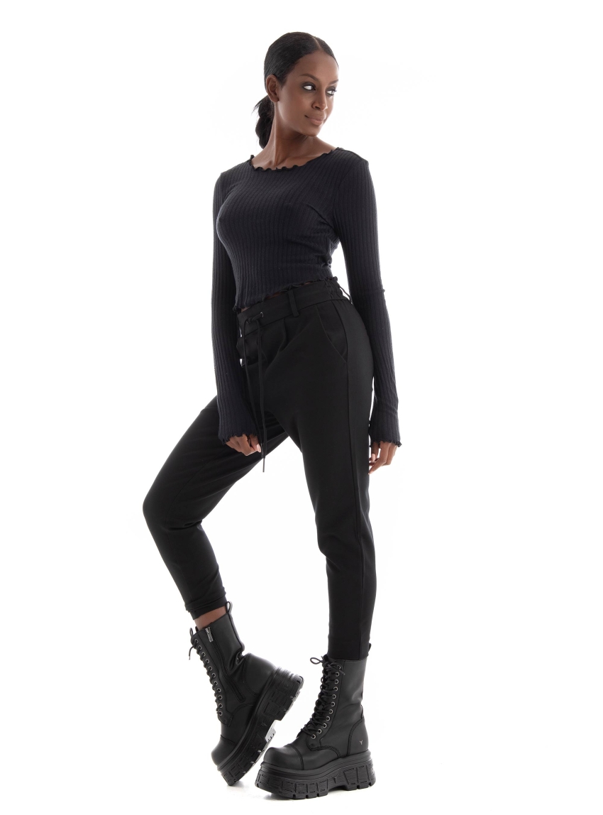 Only Poptrash Easy Pants - Black