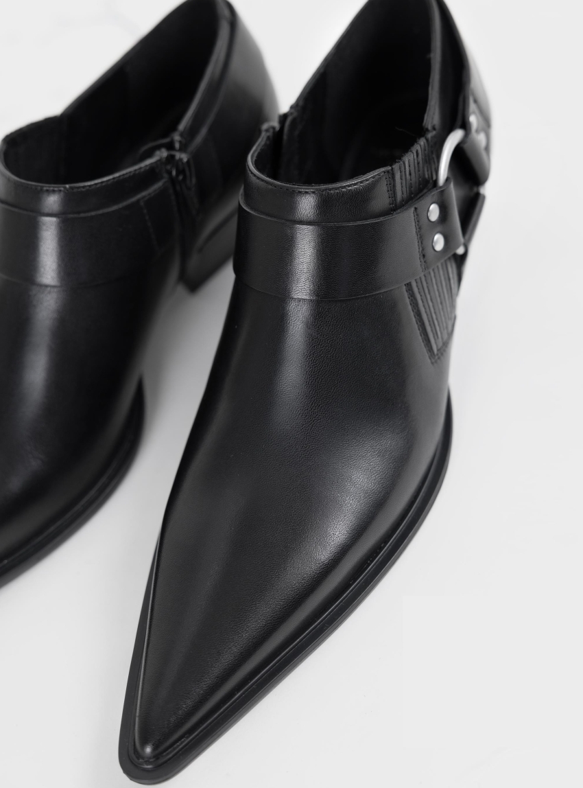 Vagabond Cassie Ankle Boots - Black