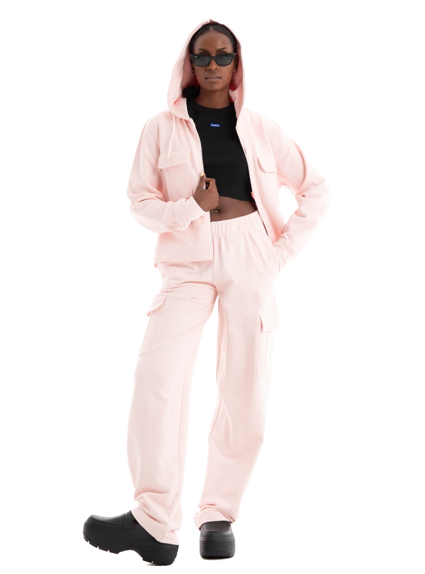 Guess Rgine Full Zip Sweatshirt - Pink