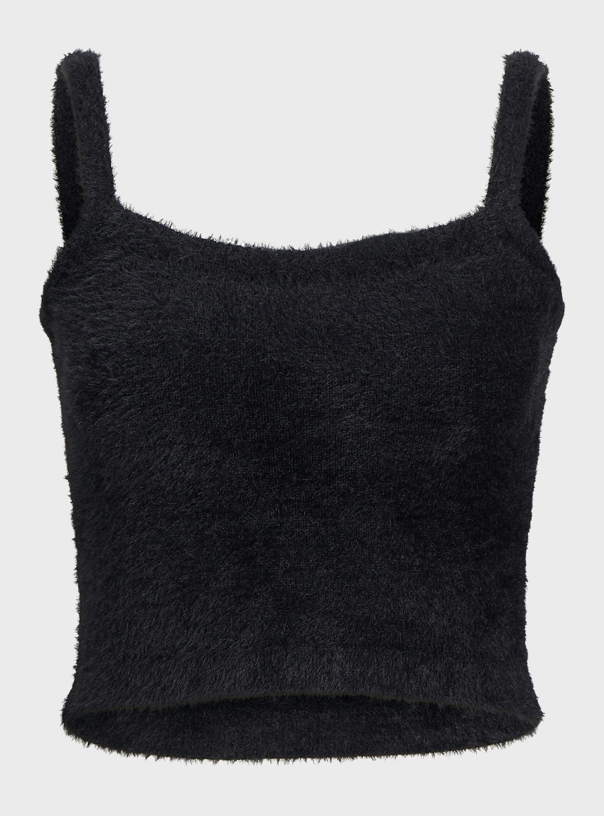 JJXX Olivia Knitted Top - Black