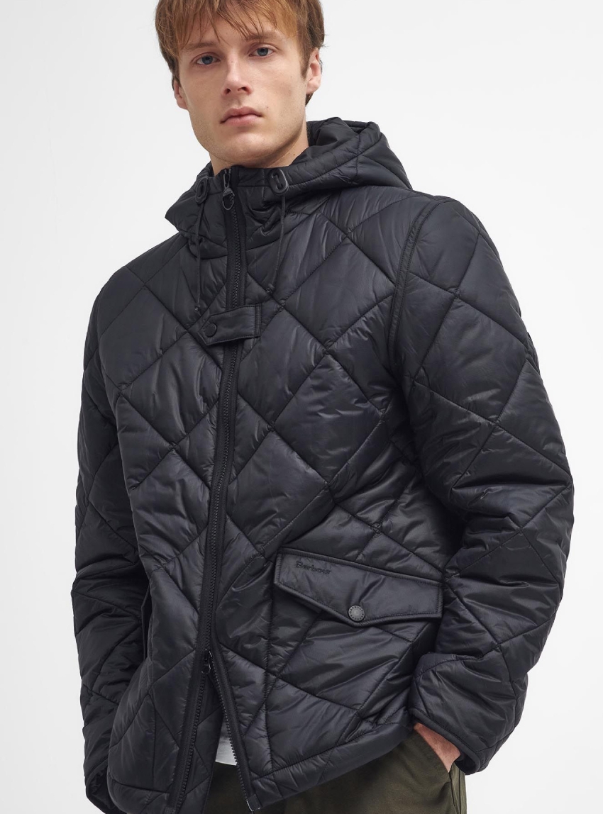 Barbour Re-Engineered Endurance Quilted Jacket - Black