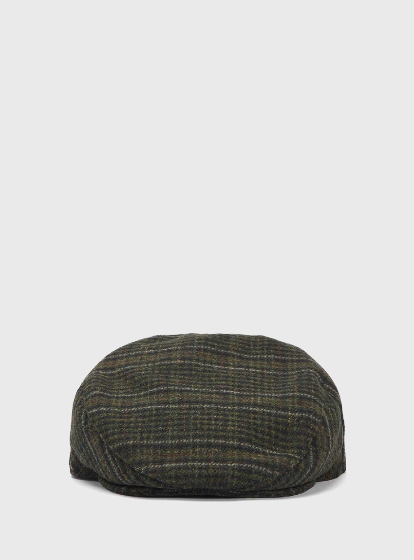 Barbour Wilkin Flat Cap - Olive 