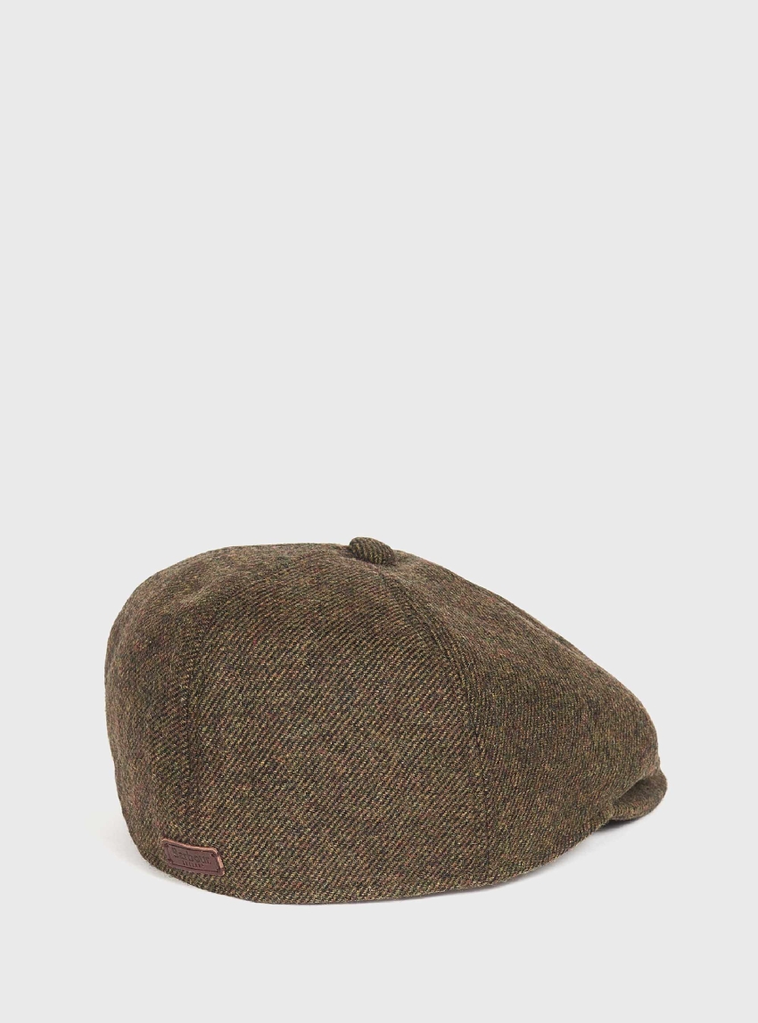 Barbour Claymore Bakerboy Cap - Olive 