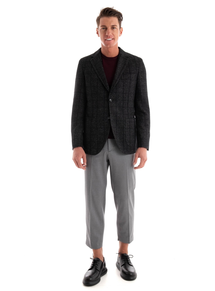 BOSS Slim Fit Blazer C-Jaye-244 - Black