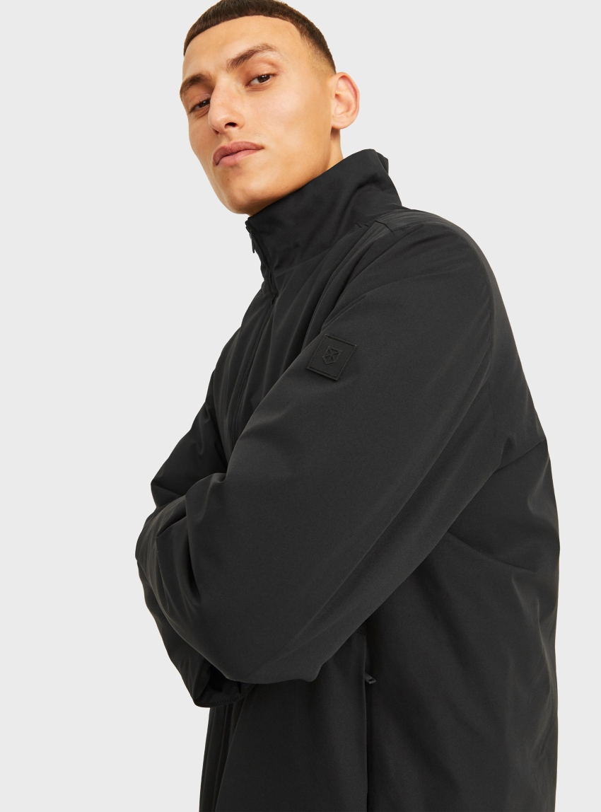 Jack & Jones Premium City Stand Collar Jacket - Black