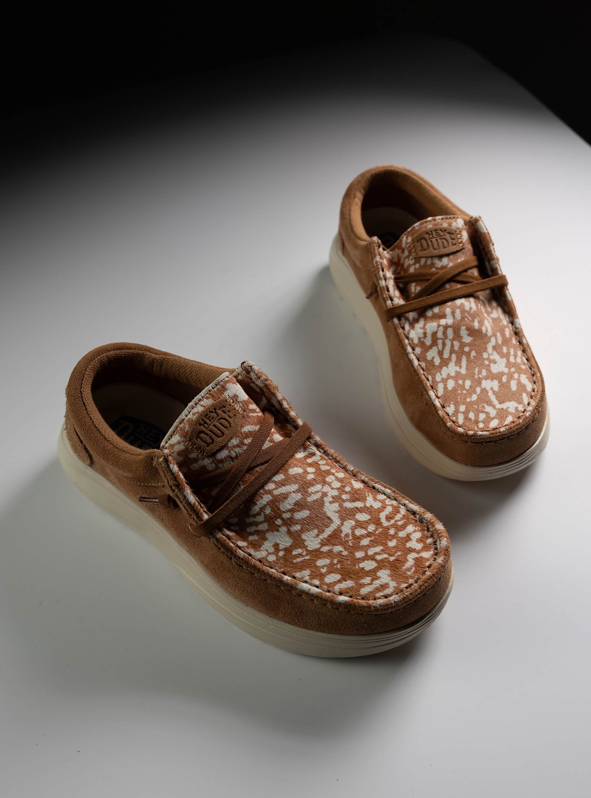 Hey Dude Wendy Xtra Luxe Slip On - Dark Beige