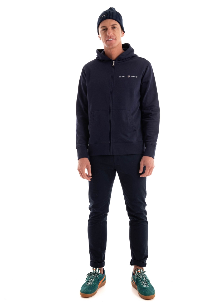 Dstrezzed Lancaster Tapered Twill Knit Pants - Dark Blue