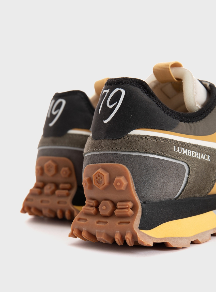 Lumberjack Main Fury Sneakers - Olive 